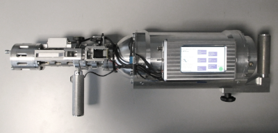 mobiler Impactor / gasgun next Generation mit Display zur Auswertung und Bedienung