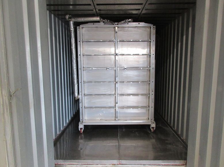 HV Batteriegehause in der Kammer