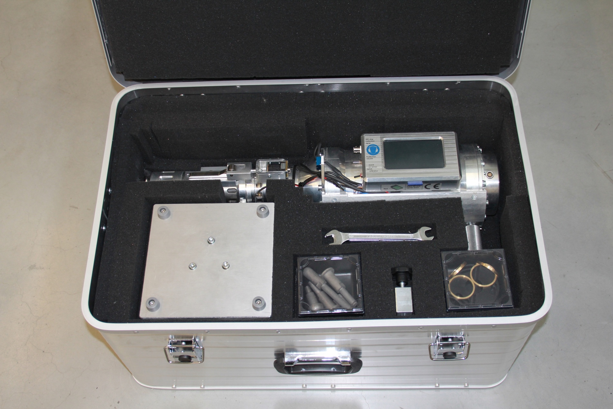 mobiler Impactor / gasgun in Transportbox with accessories