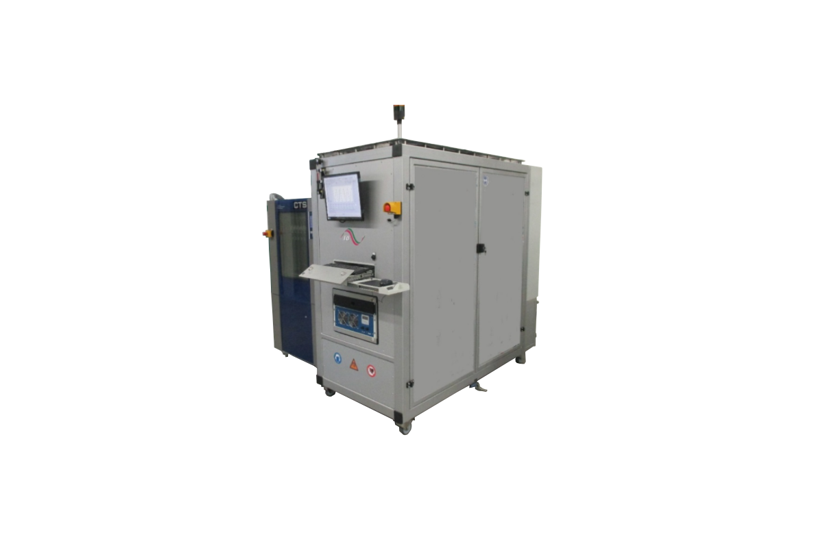 pressure pulse test bench with pressure peak